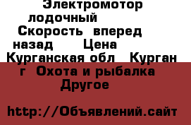 Электромотор лодочный Nissamaran, Скорость: вперед - 5; назад- 3 › Цена ­ 10 000 - Курганская обл., Курган г. Охота и рыбалка » Другое   